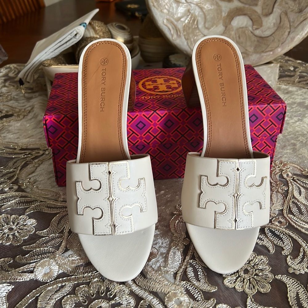 Tory Burch leather mules - Picture 7 of 14